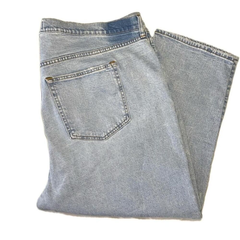 Abercrombie-fitch Women's Light wash ankle straight Jeans